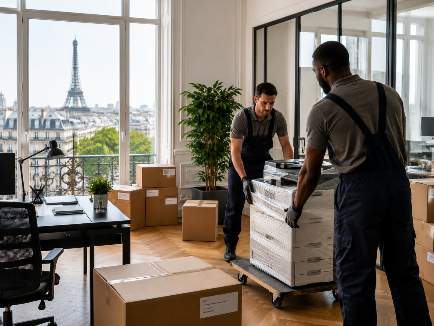 Office relocation in Paris